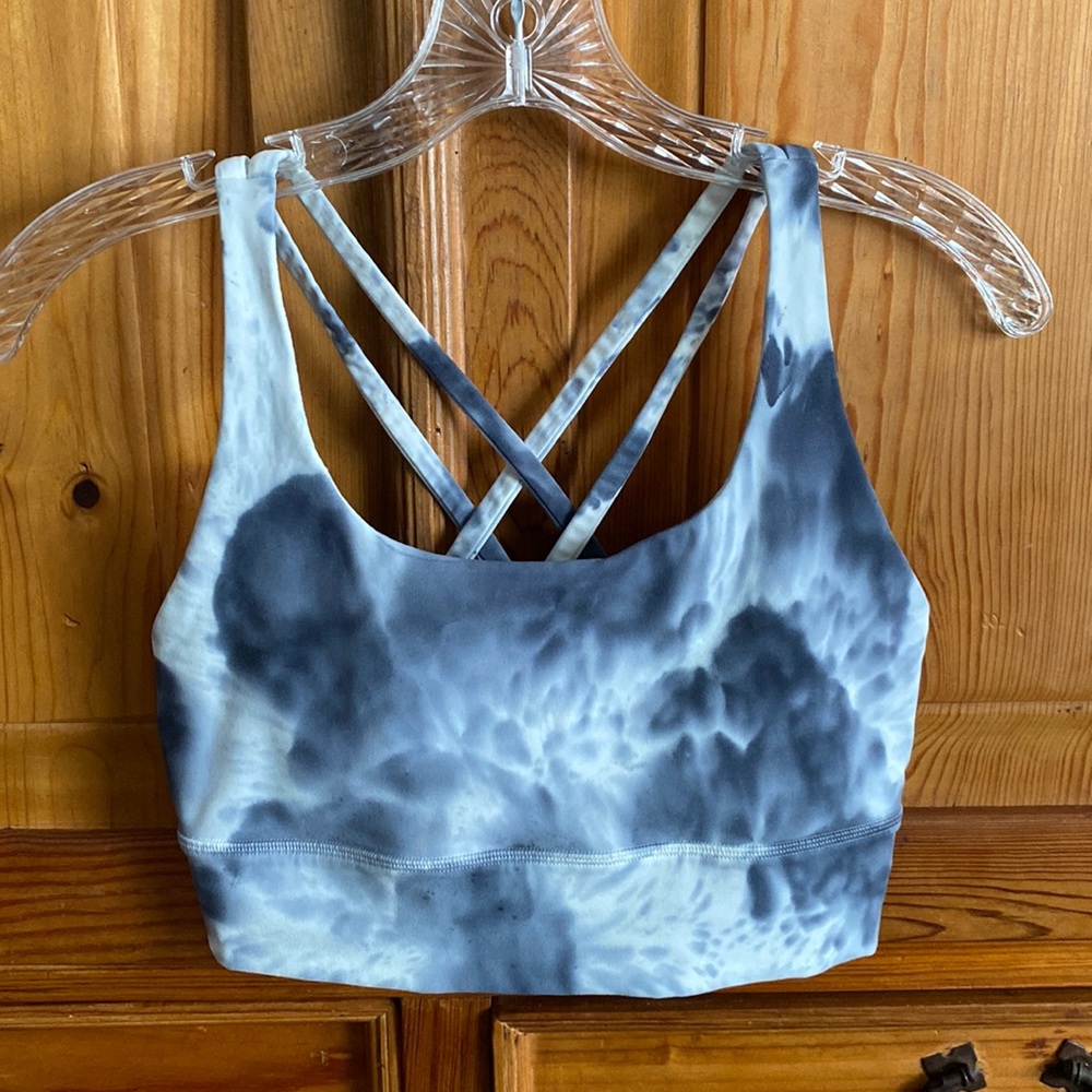 Lululemon energy bra Shibori color